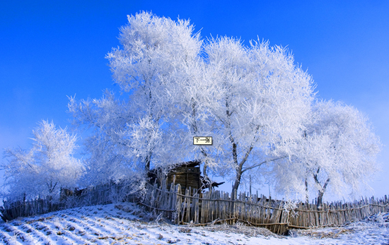 中国十大赏雪圣地之六//长白山