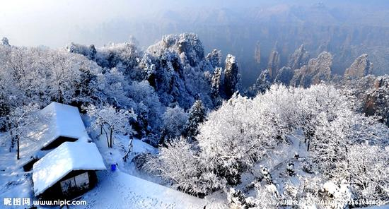 中国十大赏雪圣地之四：张家界