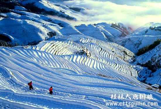 中国十大赏雪圣地之七//龙脊梯田