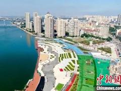 天津海河外滩公园正式开园