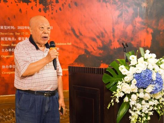 著名作家、画家、中国作家协会原全国委员鲁光先生致辞