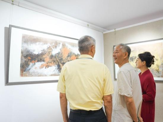 观展现场
