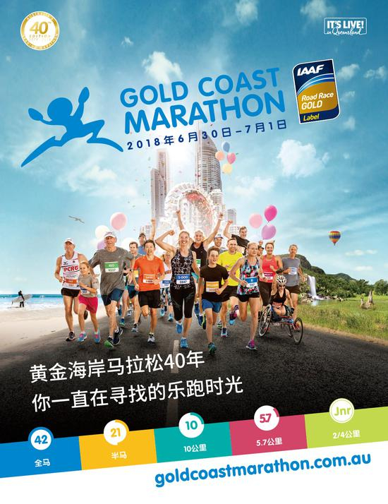 黄金海岸马拉松40周年，你一直在寻找的乐跑时光