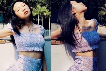 甄子丹女儿性感成熟