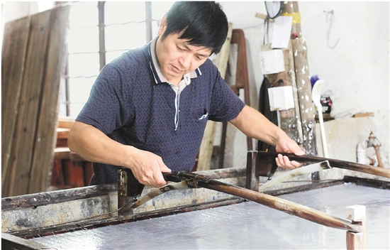 非遗中国: 竹纸制作技艺_手机新浪网