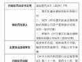 重庆鈊渝金融租赁股份有限公司被罚150万元：融资租赁款被挪用等
