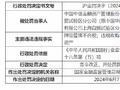中国中信金融资产上海自贸试验区分公司被罚百万：押品管理不合规等