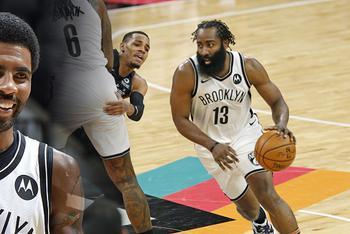 NBA-篮网胜马刺 哈登砍三双