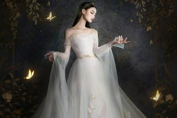 惊艳众人的婚纱