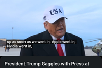 特朗普暗示：苹果已投资英特尔