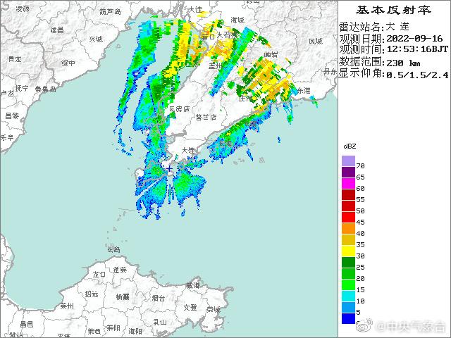 台风梅花四登我国 为本世纪首个登陆辽宁的台风