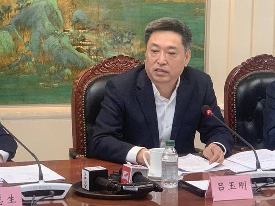 教育部基础教育司司长吕玉刚。封面新闻记者粟裕摄影