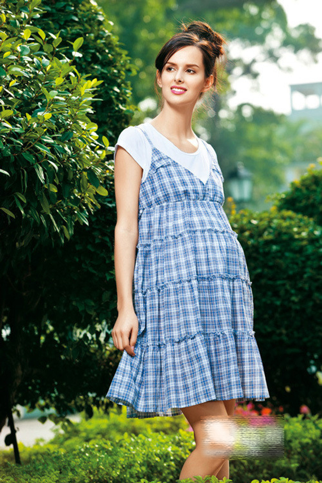 欧美时尚孕妈咪