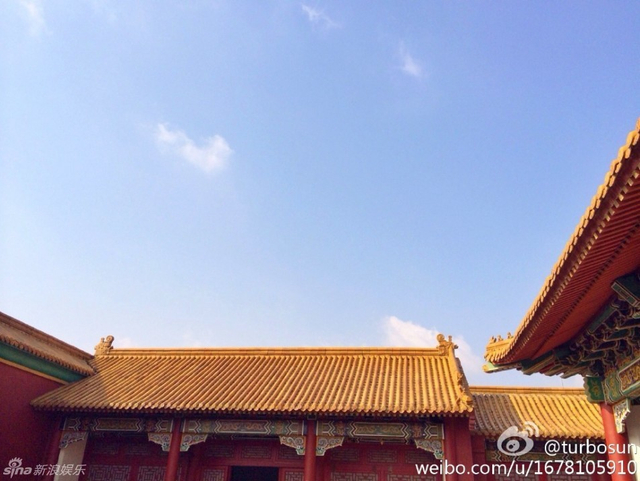 孙俪带等等游甄嬛拍摄地