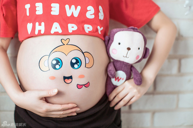 戴娇倩首曝孕照