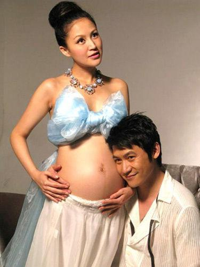 汤唯拍大肚照成大妈？她们的孕照才叫好看！