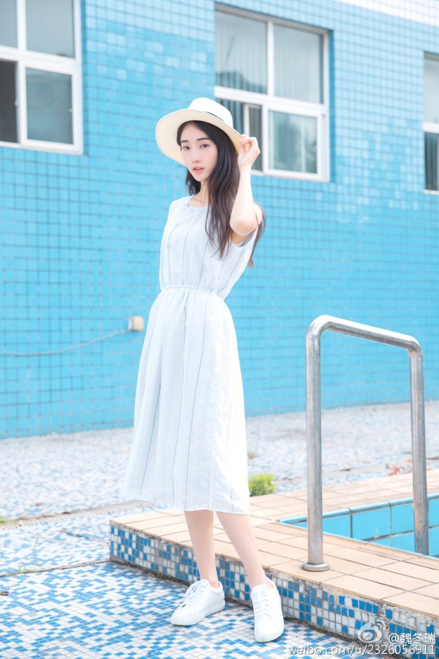 川大校花拍小清新写真