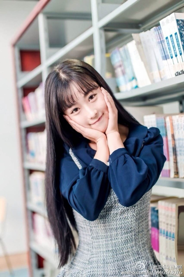 工科女也可以文艺清新 写真酷似小仙女(图)