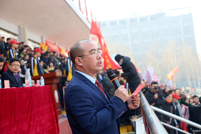 组图：河北衡水中学高考百世誓师 志在清北