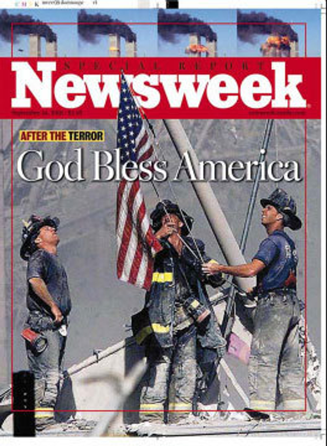 2001年9月24日《新闻周刊》封面