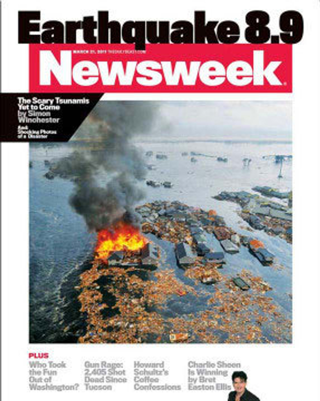 2011年3月21日《新闻周刊》封面