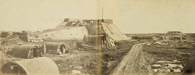 费利斯·比托于1860年代拍摄的“塘沽”炮台