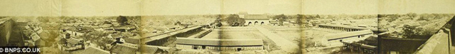比托于1860年代拍摄的北京全景图
