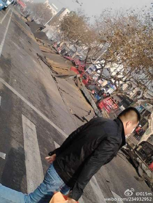 青岛化工场区发生爆炸