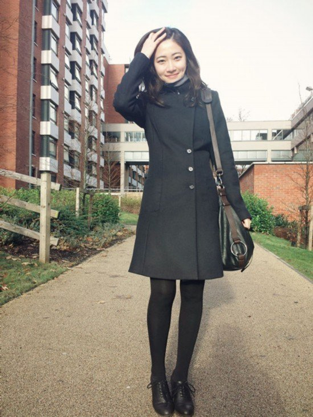 女博士美照惊艳网友否认欲征男友