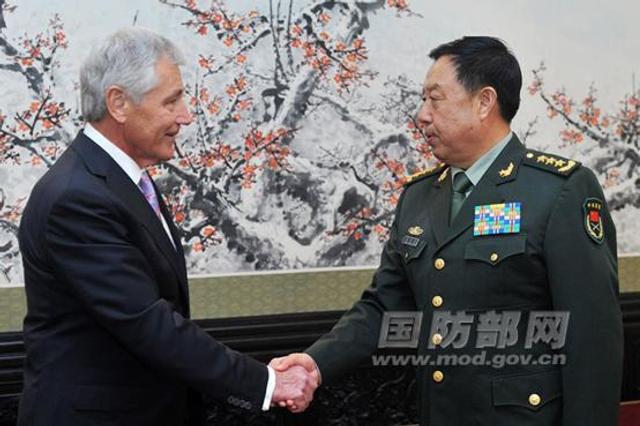 范长龙会见美防长哈格尔