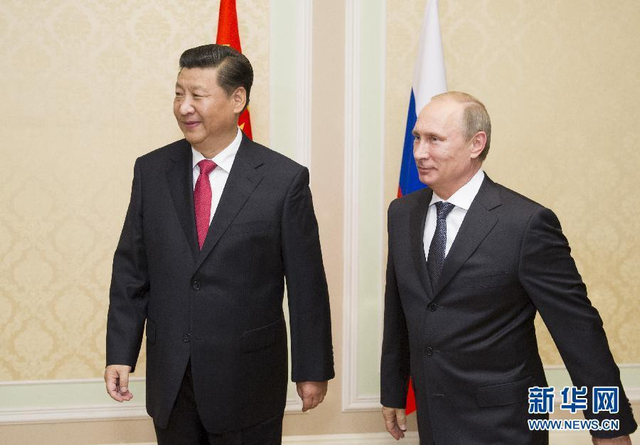 习近平会见普京
