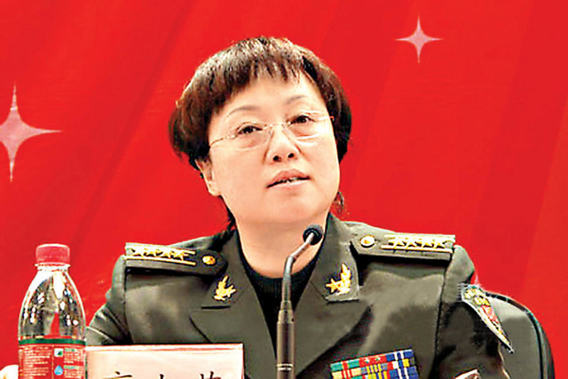 2014年军队落马16只“虎”