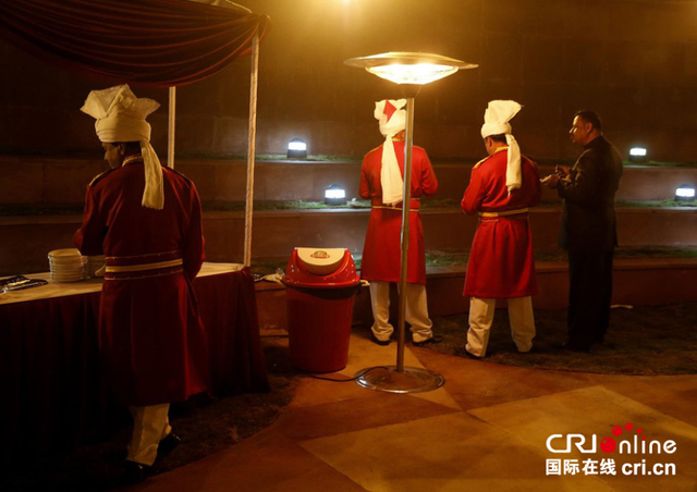 印度总统设“家宴”款待奥巴马夫妇