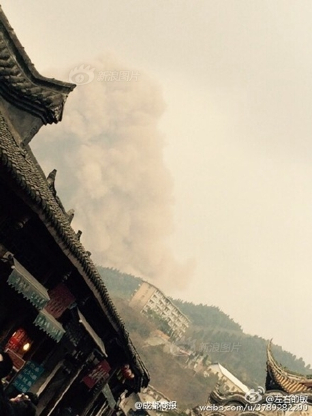 成都一在建隧道发生爆炸