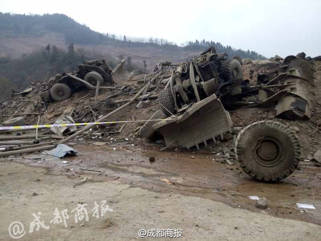成都一在建隧道发生爆炸