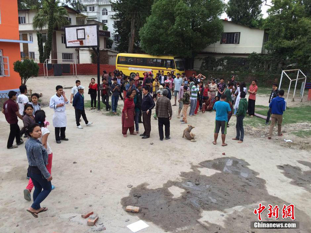 尼泊尔发生8.1级地震
