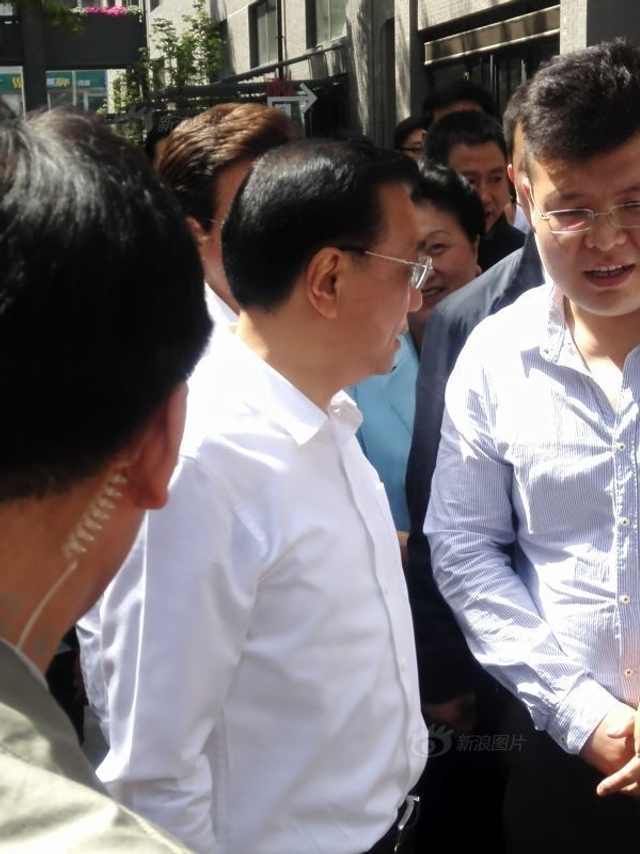 李克强现身中关村创业大街
