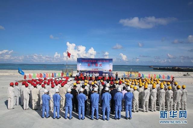 我国南海开建大型灯塔