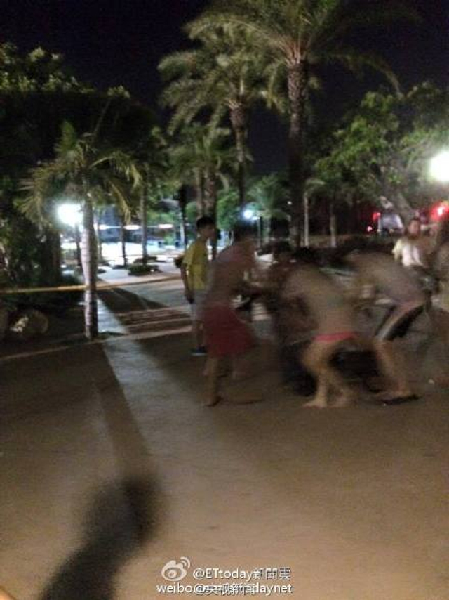 台湾游乐园发生粉尘爆炸 已致474伤1死