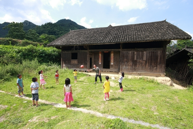 逐渐落寞的山村小学