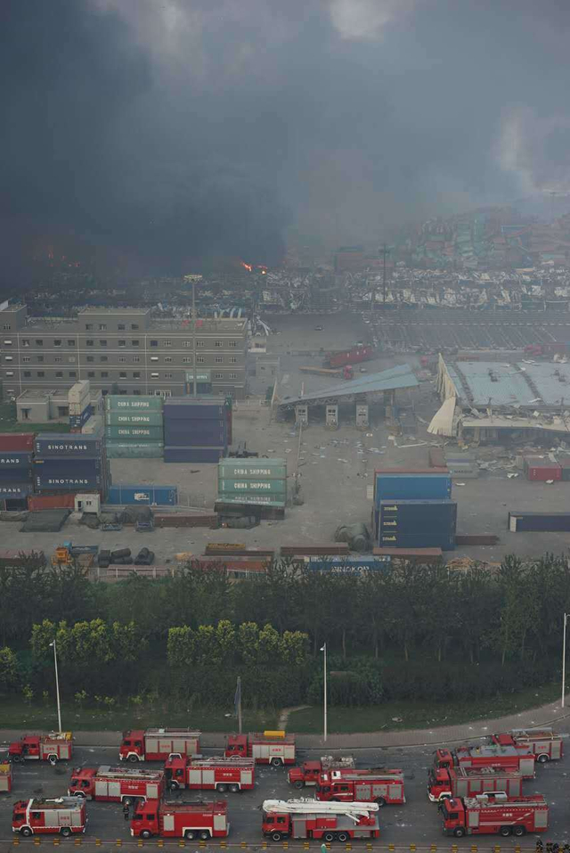 天津滨海新区深夜突发爆炸