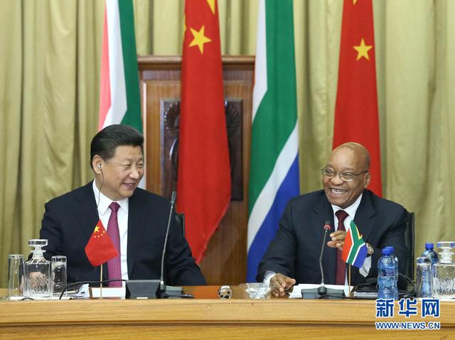 习近平同南非总统会谈