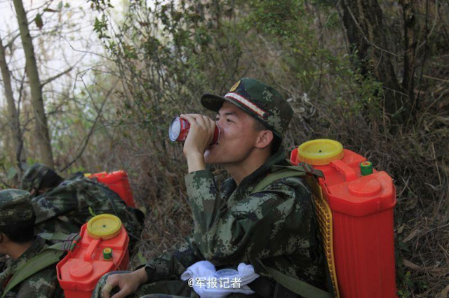 云南森林火灾烧到昆明 军队出动灭火