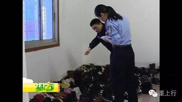 男子偷160双女鞋堆满一屋 称闻过后很快乐