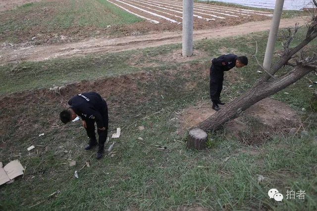 山西富商绑架案枪战现场