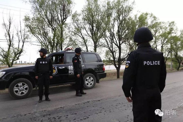 山西富商绑架案枪战现场