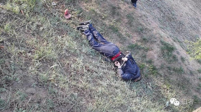 山西富商绑架案枪战现场