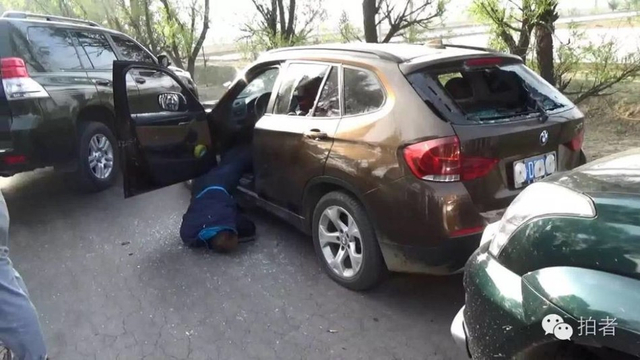 山西富商绑架案枪战现场