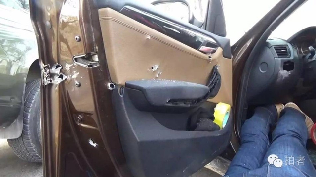 山西富商绑架案枪战现场