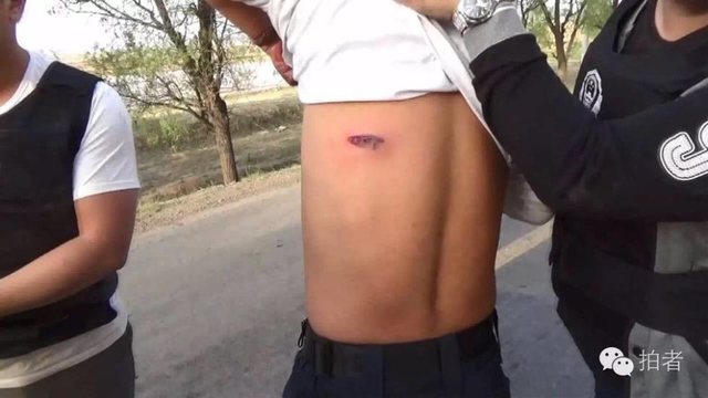 山西富商绑架案枪战现场